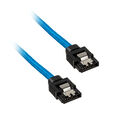Corsair Premium Sleeved SATA-Kabel, blau 60cm - 2er Pack image number null