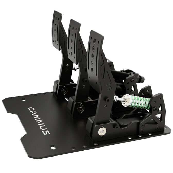 CAMMUS LC100 V4 Pedalset, 200kg Load-Cell-Sensor, Hall-Sensor - schwarz image number 6