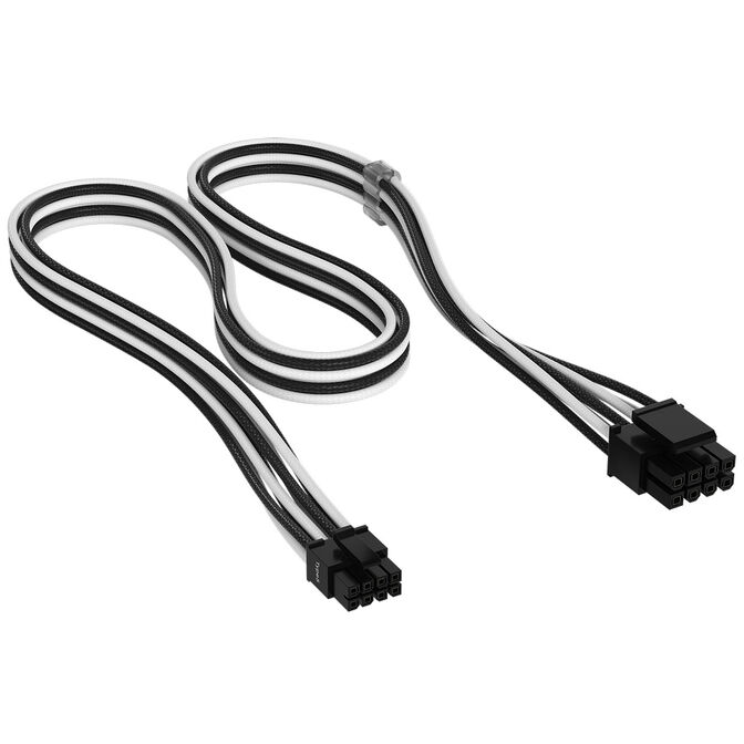 Corsair Premium Sleeved DC Cable Pro Kit, for Type-5 Power Supply - black/white image number 7