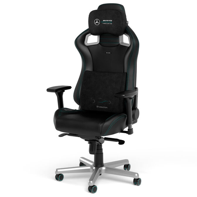 noblechairs Memory Foam Cushion Set - Mercedes-AMG Petronas Formula One Team Edition image number 3