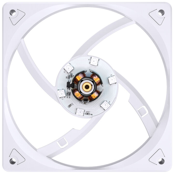 Jonsbo SL-120C RGB L&uuml;fter, 120mm - wei&szlig; image number 9
