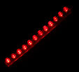 Lamptron FlexLight Standard - 12 LEDs - fire red image number null