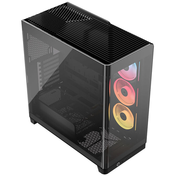 Corsair FRAME 4500X LX-R RGB PC-Geh&auml;use, Midi-Tower, E-ATX, Tempered Glass - schwarz image number 2