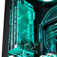 Gaming-PC Crystal Phantom, Intel Core Ultra 9 285K, NVIDIA GeForce RTX 5090 - Custom Wasserk&uuml;hlung image number null