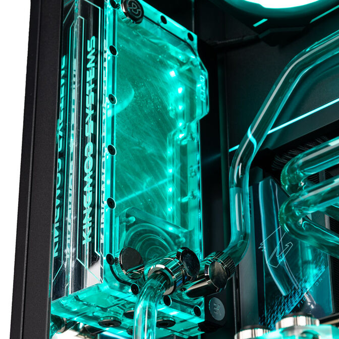 Gaming-PC Crystal Phantom, Intel Core Ultra 9 285K, NVIDIA GeForce RTX 5090 - Custom Wasserk&uuml;hlung image number 7