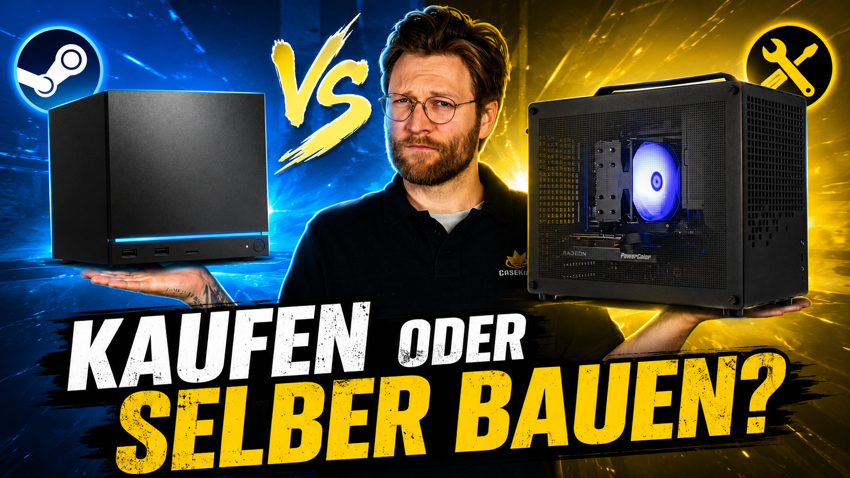 Video-Vorschaubild: Steam Machine gegen selbst gebauten Caseking Gaming-PC
