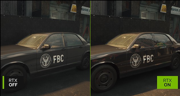Path Tracing RTX OFF/ON Vergleich